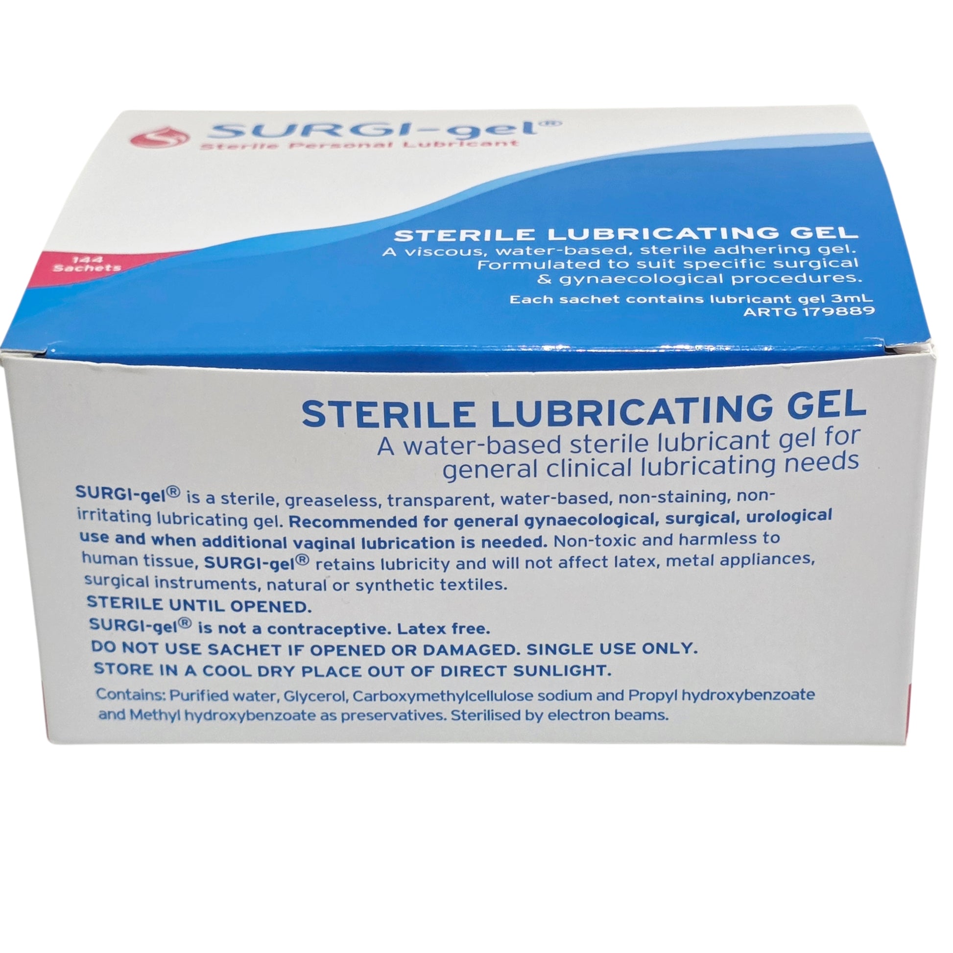 Surgi-gel Sterile Lubricant (3ml & 50g)