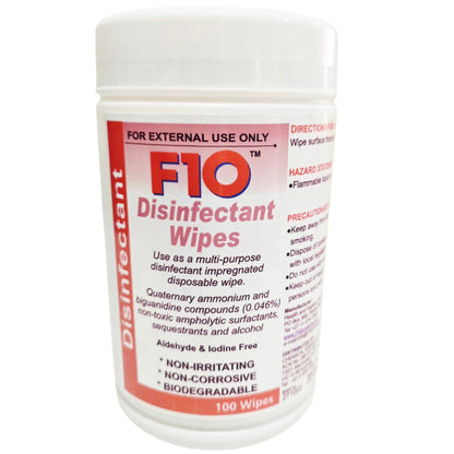 F10 Disinfectant Wipes