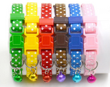 Puppy ID Collars Polka Dot Set of 6