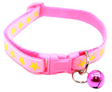 Puppy ID Collars "Stars" Set of 6