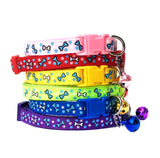 Puppy ID Collars Bones Set of 6