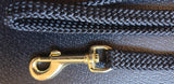 Nylon Cord Lead Flat 10mm x 120cm with Brass Clip