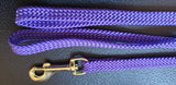 Nylon Cord Lead Flat 10mm x 120cm with Brass Clip