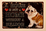 Classic Vintage Metal Tin Signs - Various Breeds & Designs