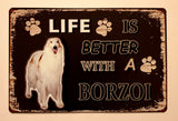 Classic Vintage Metal Tin Signs - Various Breeds & Designs