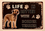 Classic Vintage Metal Tin Signs - Various Breeds & Designs