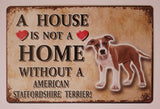 Classic Vintage Metal Tin Signs - Various Breeds & Designs