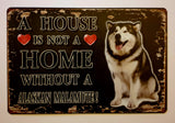 Classic Vintage Metal Tin Signs - Various Breeds & Designs