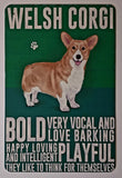 Classic Vintage Metal Tin Signs - Various Breeds & Designs