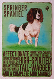 Classic Vintage Metal Tin Signs - Various Breeds & Designs