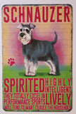 Classic Vintage Metal Tin Signs - Various Breeds & Designs