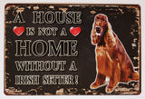 Classic Vintage Metal Tin Signs - Various Breeds & Designs