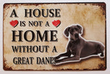 Classic Vintage Metal Tin Signs - Various Breeds & Designs