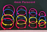 Adjustable Paracord Puppy ID Collars - XS, SM, MED, LG & XL
