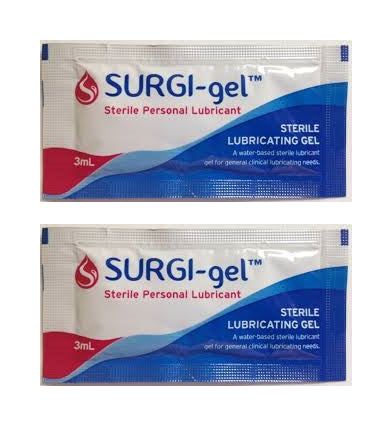 Surgi-gel Plus Sterile Lubricant 3ml Sachets or 50gm Tubes