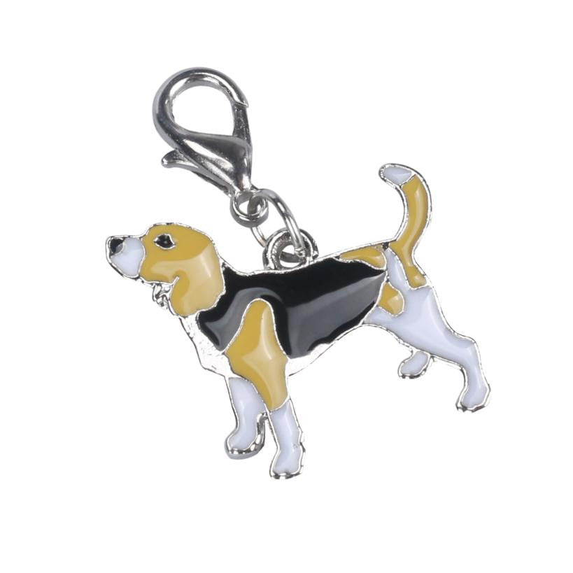 Beagle Key Tag on white background