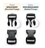 "Break Away" Puppy ID Collars Various Styles - Sets of 6
