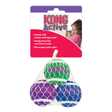 KONG Active Cat Balls with Bell (Pack of 3)