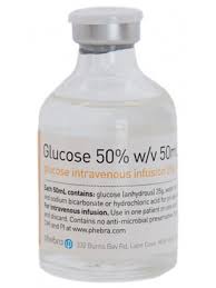 Glucose 50% w/v 50mL