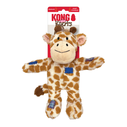 KONG Wild Knots Giraffe with packaging
