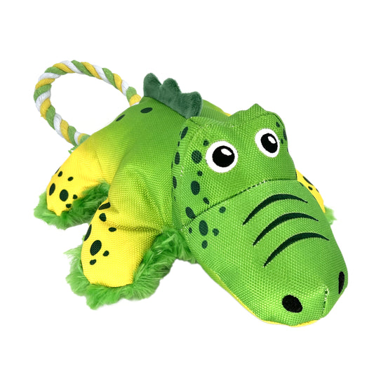 Kong Cozie Tuggz Alligator on a white background