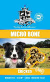 Huds & Toke Micro Bones Beef, Kangaroo or Chicken 1kg. Wheat Free!