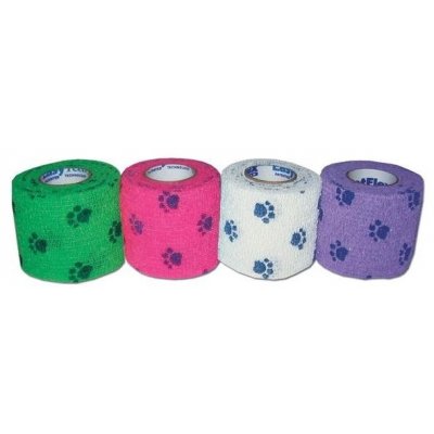 Petflex Paw Cohesive Bandage 5 cm, 7.5cm or 10 cm x 4.7m