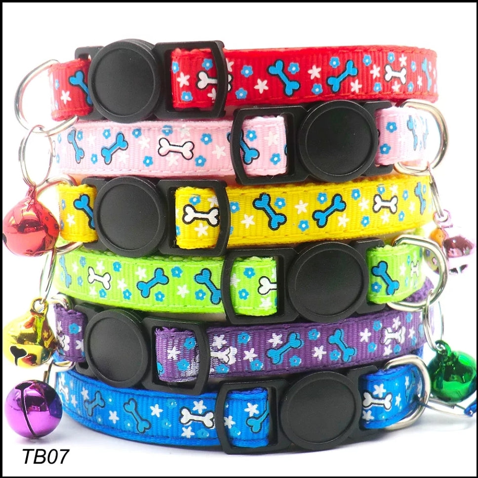 Puppy Collars Set of 6 - Break Away