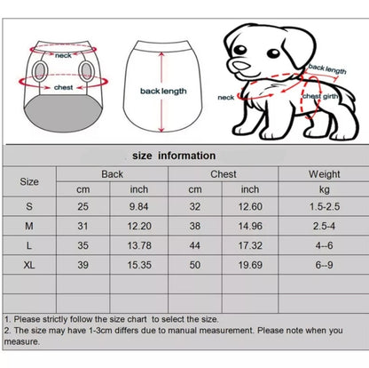 Recovery Suit Dog - Button Up - Small Dog