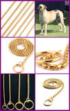 18ct Gold Plated Show Snake Chains VARIOUS SIZES from