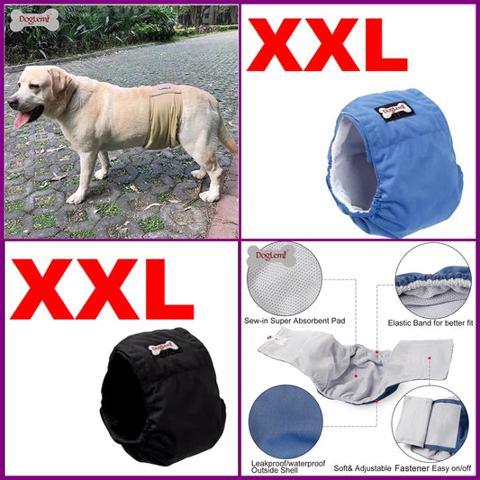 Dog Belly Bands - 2XL