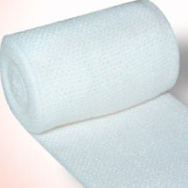 Roll of handyband wrap on a white background