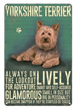 Classic Vintage Metal Tin Signs - Various Breeds & Designs