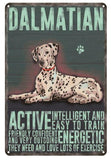 Classic Vintage Metal Tin Signs - Various Breeds & Designs