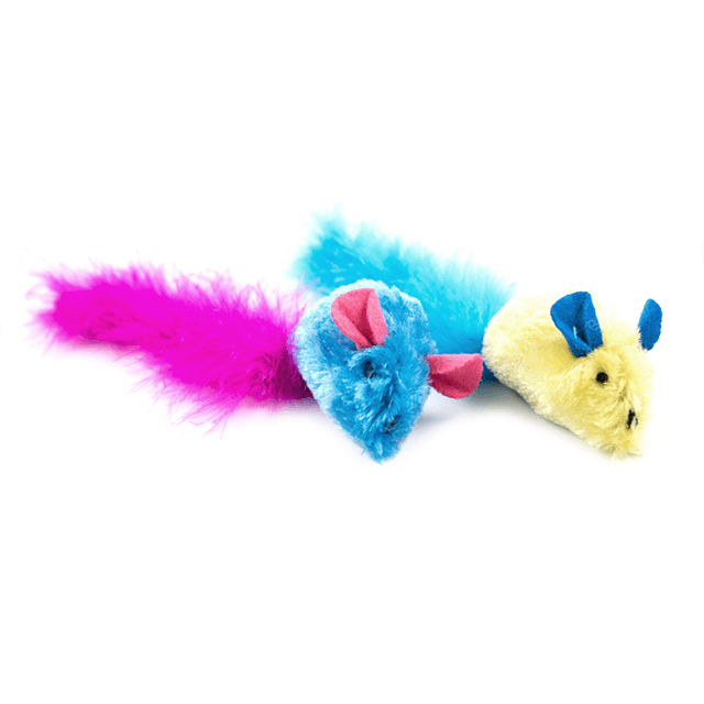 Trouble & Trix Hijinx Tweet Mice on a white background